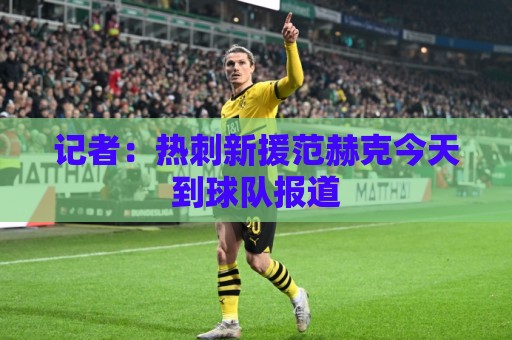 记者:热刺新援范赫克今天到球队报道 记者:热刺新援范赫克今天到球队报道