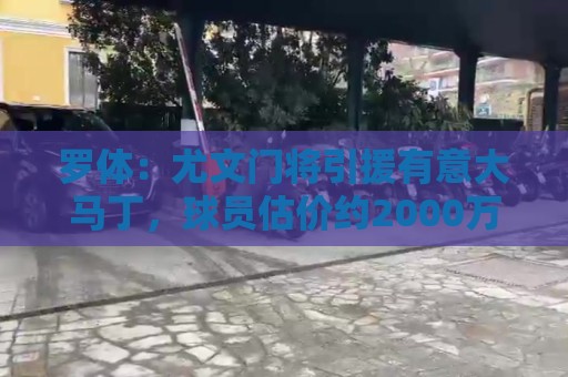 罗体:尤文门将引援有意大马丁,球员估价约2000万欧元 罗体:尤文门将引援有意大马丁,球员估价约2000万欧元